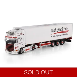 Pre-Order Full Price WSI TRUCK 1.50 D G McArdle Scania 144 & Chereau Fridge Tr..