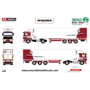 PRE-ORDER FULL PRICE McGeown Transport Volvo F12 & Chereau Fridge Trailer.