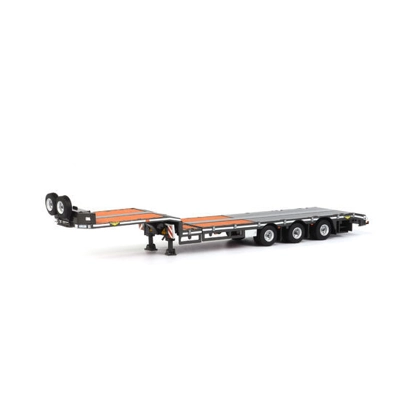 WSI TRUCK TRAILER 1.50 Premium Line SEMI LOWLOADER 3 AXLE