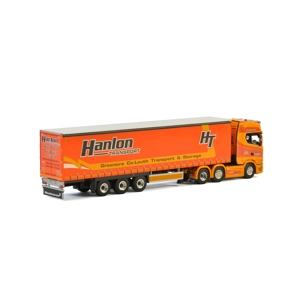 Scania S520 in the livery of Hanlon Transport and Montracon curtainsider DUE 2nd QTR 2018