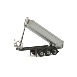 WSI TRUCK TRAILER 1.50 Premium Line HALF PIPE TIPPER - 3 AXLE 04-1155