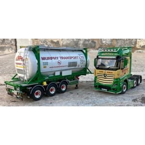 Pre-Order Deposit Only WSI TRUCK 1.50  Murphy Transport Ltd - Mercedes Actros 2563 and ISO Tanker