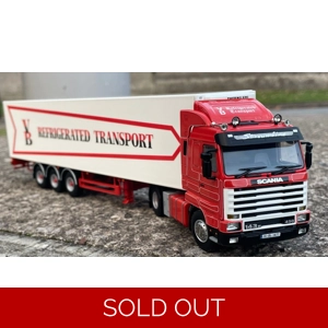 VB Refrigerated Transport Scania 143 & Fridge Trailer.