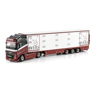 WSI TRUCK 1.50 Evers; VOLVO FH5 GLOBETROTTER XL 4X2 ISO THERM LIVE STOCK TRAIL..