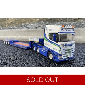 James Quinn European Heavy Haulage 660S & Faymonville Extendable Low Loader