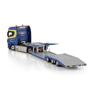 WSI Truck 1.50 JB Bilbärgning; SCANIA S HIGHLINE CS20H 4X2 TRUCK TRANSPORTER - 3 AXLE