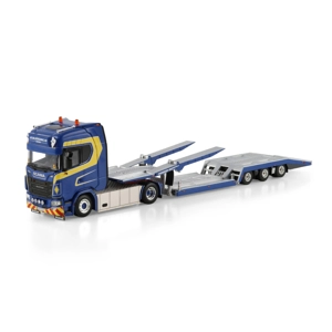 WSI Truck 1.50 JB Bilbärgning; SCANIA S HIGHLINE CS20H 4X2 TRUCK TRANSPORTER - 3 AXLE