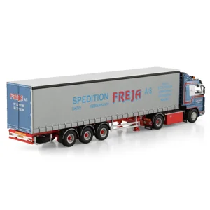 WSI Truck 1.50 Klaus Bonding; SCANIA 3 SERIES STREAMLINE 4X2 CURTAINSIDE TRAILER - 3 AXLE
