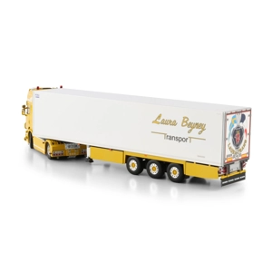 WSI TRUCK 1.50 Lauratrans; SCANIA STREAMLINE TOPLINE 4X2 REEFER TRAILER - 3 AXLE