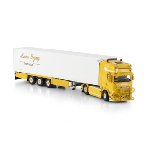 WSI TRUCK 1.50 Lauratrans; SCANIA STREAMLINE TOPLINE 4X2 REEFER TRAILER - 3 AXLE