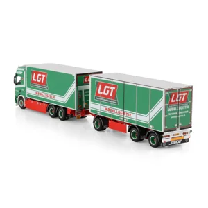 WSI TRUCK 1.50 LM Transport LGT; SCANIA R HIGHLINE CR20H RIGED BOX TRUCK 6X2 TAG AXLE RIGED BOX DRAW
