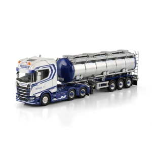 WSI TRUCK 1.50 Mydland; SCANIA S HIGHLINE CS20H 6X4 TANK TRAILER - 3 AXLE