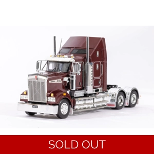 DRAKE TRUCK 1.50 VINTAGE BURGUNDY KENWORTH T909