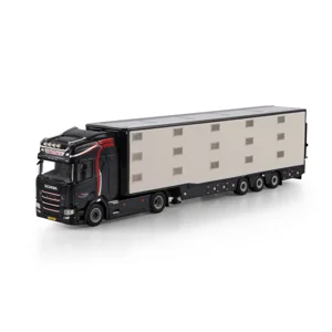 WSI TRUCK 1.50 VlasTrans; SCANIA R HIGHLINE CR20H 4X2 ISO THERM LIVE STOCK TRAILER - 3 AXLE