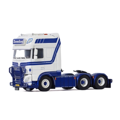 WSI TRUCK 1.50 ZONDAG TRANSPORT DAF XF SUPER SPACE CAB MY2017 6X2 TAG AXLE title=