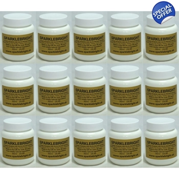 Sparklebright Lens Cleaner - 15 Tubs - SAVE £60