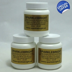 Sparklebright Lens Cleaner - 3 Tubs - SAVE £6.00