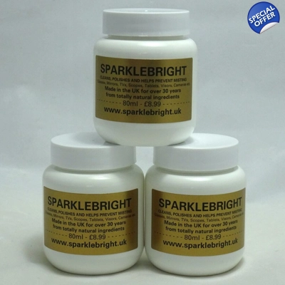 Sparklebright Lens Cleaner - Pack of 3 - SAVE £6.00