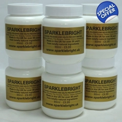 Sparklebright Lens Cleaner - 6 Tubs - SAVE £18.00