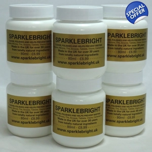 Sparklebright Lens Cleaner - 6 Tubs - SAVE £18.00