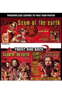 12''x 24'' personalized tour poster