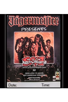 Signed SOTE Blah ... Blah ... Blah ... Tour Poster Signed SOTE Blah ... Blah ... Blah ... Tour Poster