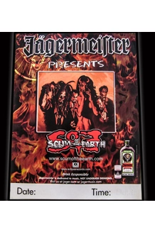 Signed SOTE Blah ... Blah ... Blah ... Tour Poster Signed SOTE Blah ... Blah ... Blah ... Tour Poster