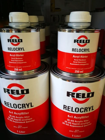 1 Litre Relo 4+1 HS Primer Kit 1 Litre Relo 4+1 HS Primer Kit