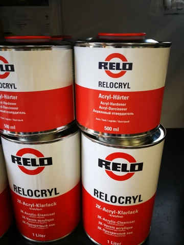 1 Litre Relo HS Lacquer Kit 1 Litre Relo HS Lacquer Kit