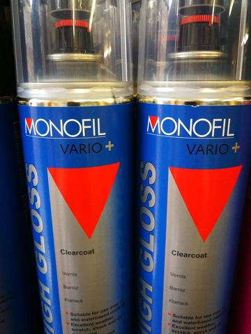Monofil Aerosol Clear Lacquer 500ml Monofil Aerosol Clear Lacquer 500ml