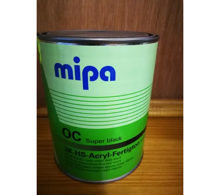 1 Litre 2K Mipa HS Super Black