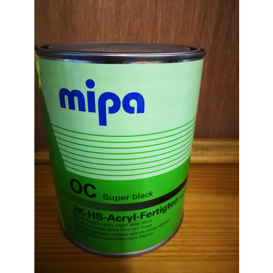 1 Litre 2K Mipa HS Super Black
