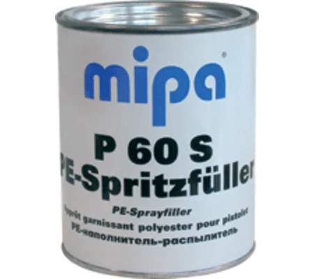 1 Litre Mipa P60s spray putty kit