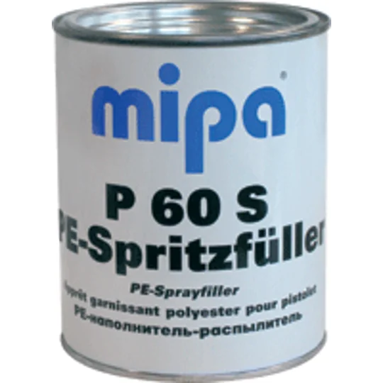 1 Litre Mipa P60s spray putty kit