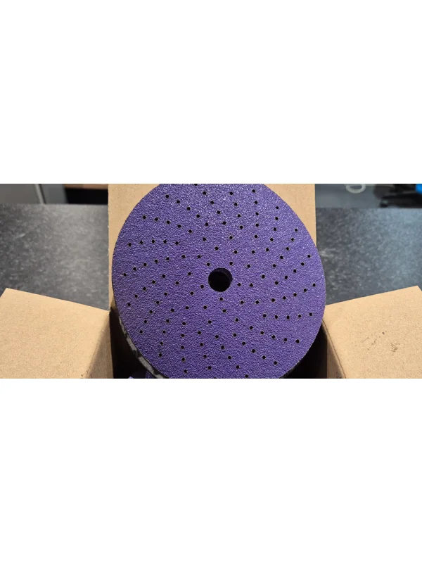 PURPLE CERAMIC VELCRO DISCS