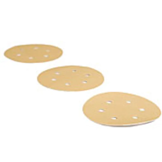 MIRKA - SANDY 6" 6 Hole Velcro Discs 100 per Box