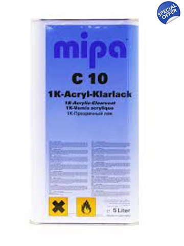 Mipa C10 1K Lacquer 5 Litre Mipa C10 1K Lacquer 5 Litre