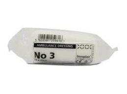 Ambulance Dressing X-Large No. 3 Sterile Dressing