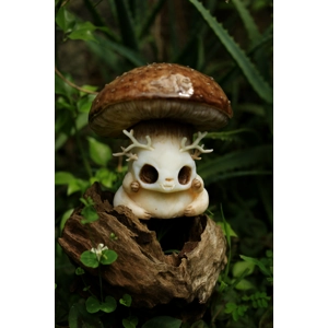 Gustavo Floering - Bonnius, the Bone Mushroom Being