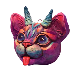 LEYVEL - Witch's kitten head