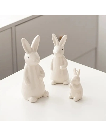 Ceramic Easter Bunny Figurine Ceramic Easter Bunny Figurine