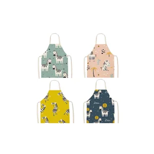 Fun Zebra Print Kids Apron