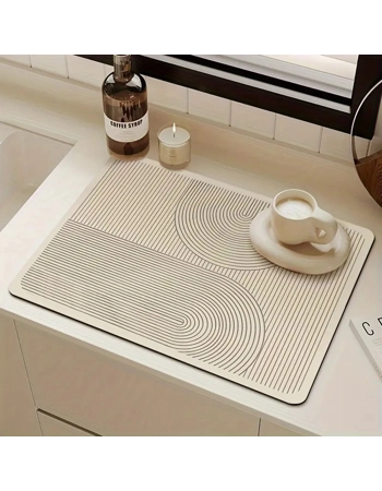 Geometric Quick-Dry Drying Mat Geometric Quick-Dry Drying Mat