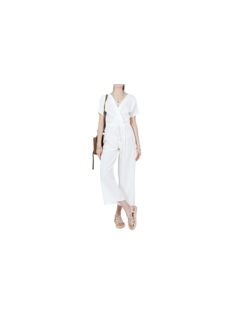 V-Neck Jumpsuit for Women