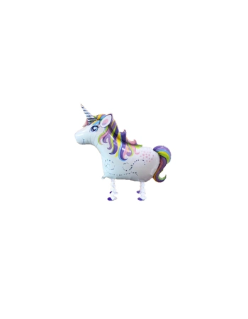 Walking Flamingo and Unicorn Party Foil Balloons