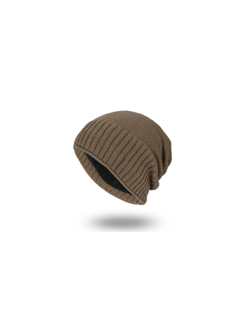 Warm Fleece Lined Beanie Hat