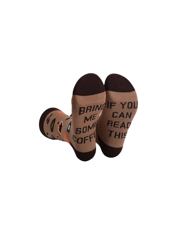 Men's Novelty "Bring Me Some" Whisky, Beer, Coffee, Pizza Socks
