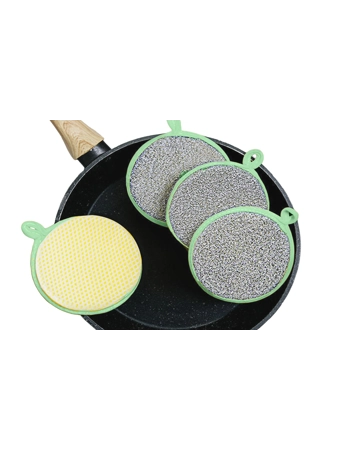 Double-Sided Dishwashing Sponge