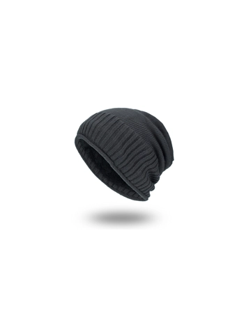 Warm Fleece Lined Beanie Hat