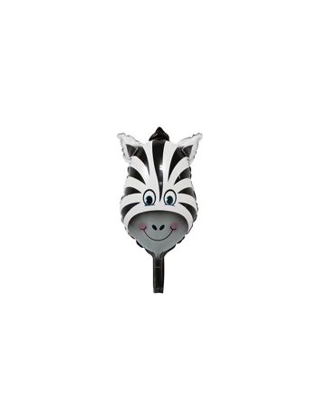 Jungle Safari Animal Foil Balloons (Pack of 12)